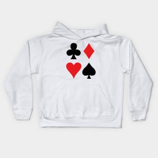 The Four French Suits Kids Hoodie